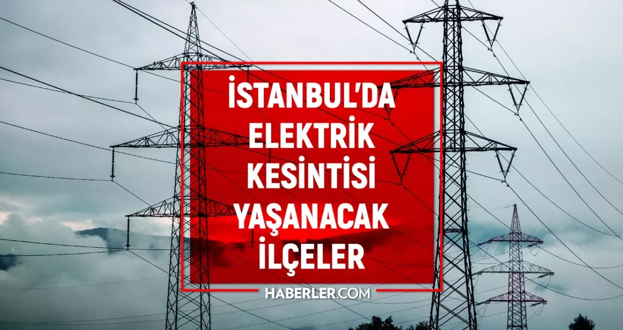 İstanbul elektrik kesintisi! 6 Mayıs İstanbul’da elektrik kesintisi ne zaman bitecek, elektrikler ne zaman gelecek?